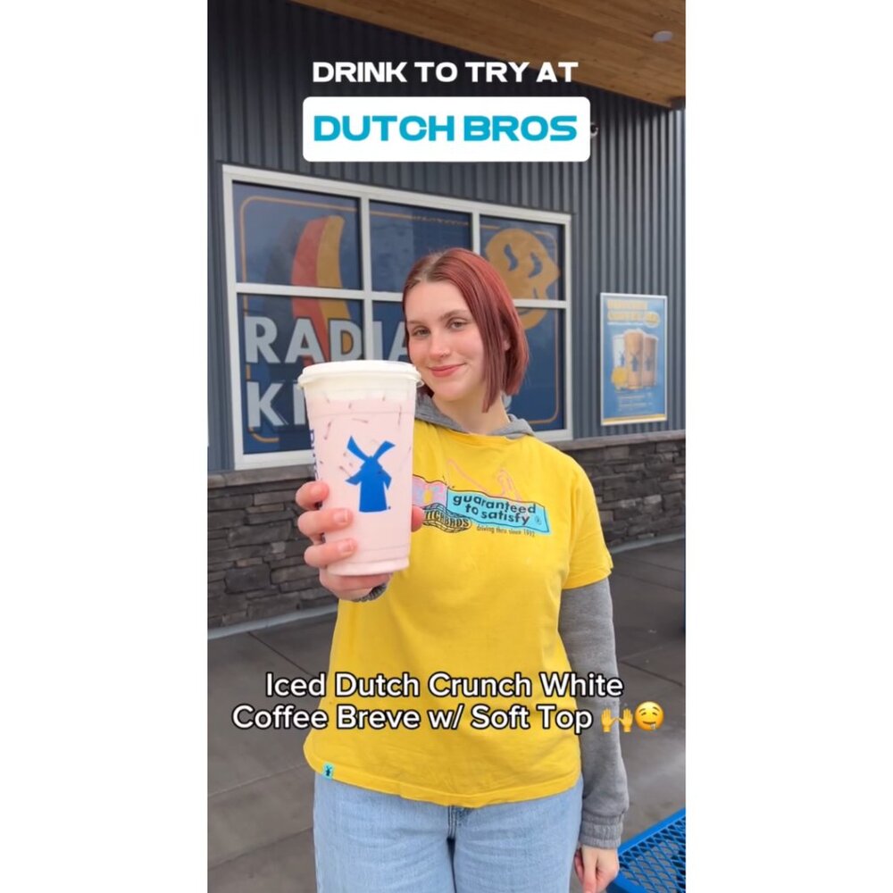 Dutch Bros Guaranteed to Satisfy Yellow T-Shirt EUC Unisex Retro Merch M Tee